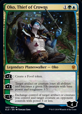 Oko, Thief of Crowns Throne of Eldraine